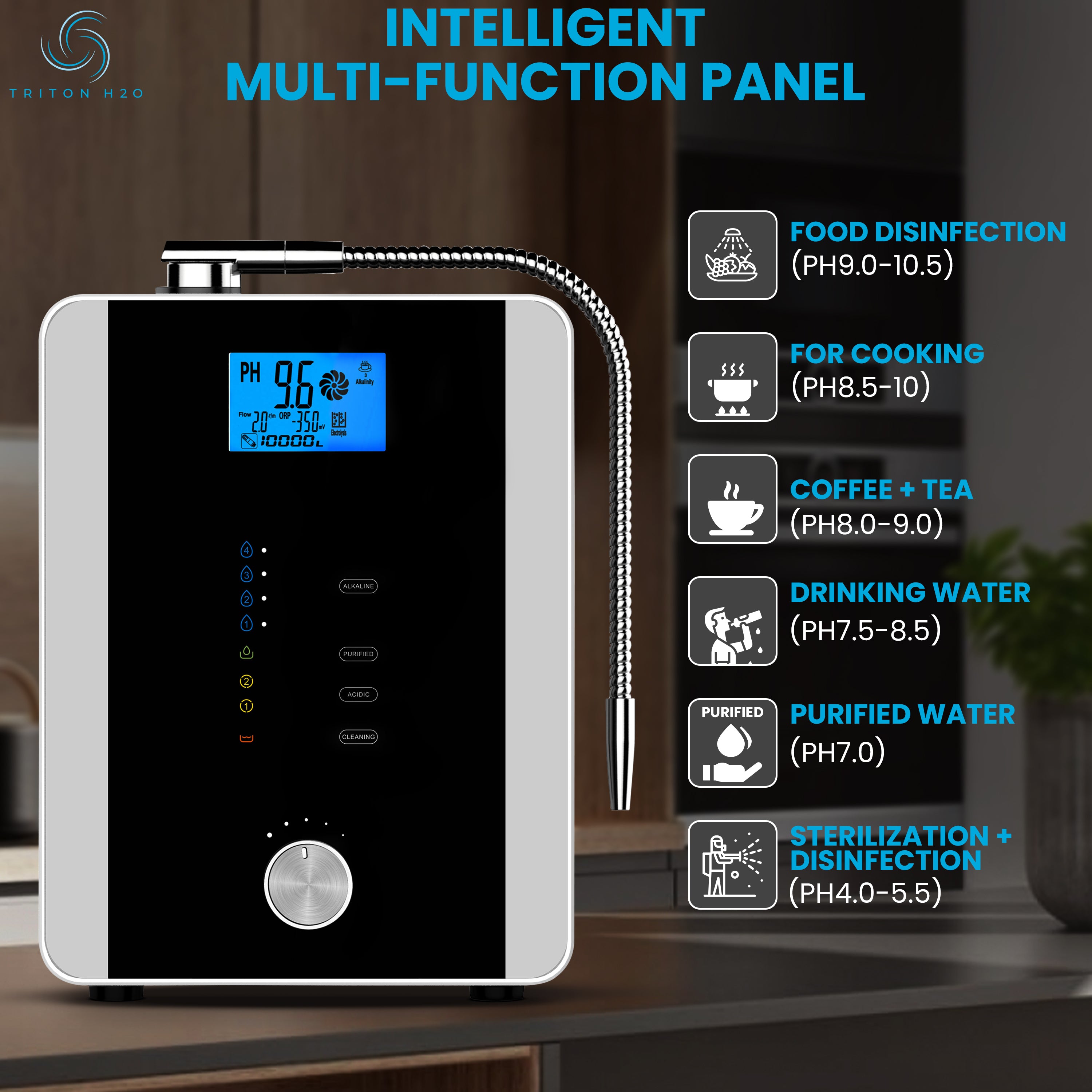 Multifunction Ionizer for Alkaline Water factory